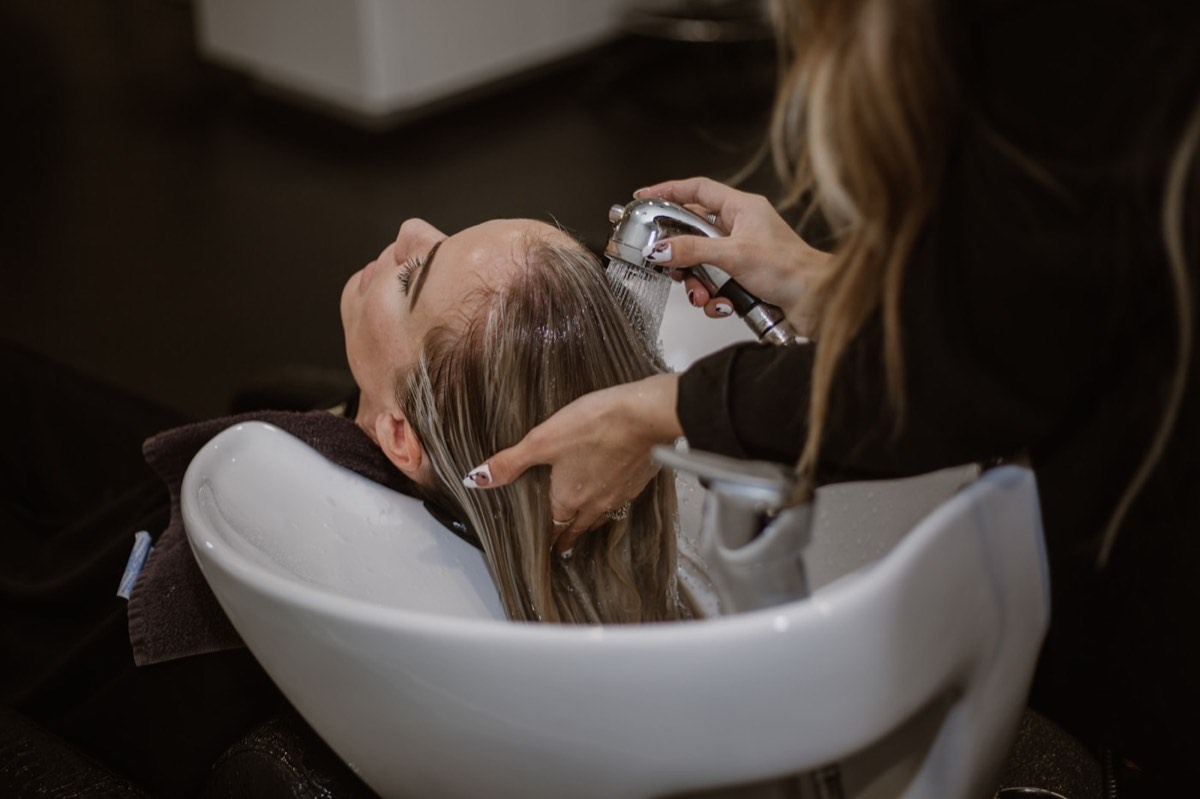 A salon interior